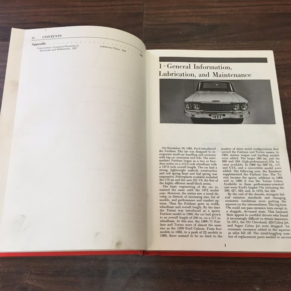 Chilton's Repair and Tune-up Guide: Fairlane and Torino 1972 Hardcover - Picture 8 of 13